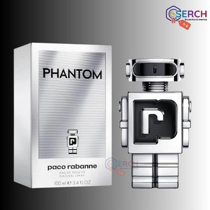 PACO RABANNE - PHANTOM EDT MEN - 3.4 oz (100 ml)