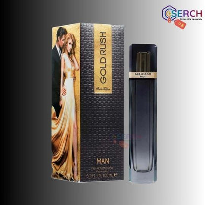 PARIS HILTON - GOLD RUSH EDT MEN - 3.4 oz (100 ml)