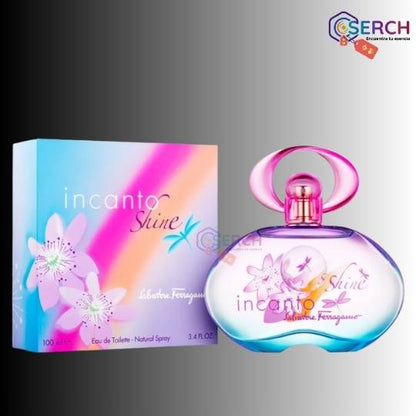 SALVATORE FERRAGAMO - INCANTO SHINE EDT WOMAN - 3.4 oz (100 ml)
