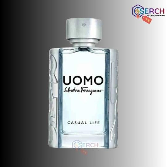 SALVATORE FERRAGAMO - UOMO CASUAL LIFE EDT MEN - 3.4 oz (100 ml)