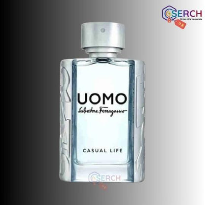 SALVATORE FERRAGAMO - UOMO CASUAL LIFE EDT MEN - 3.4 oz (100 ml)