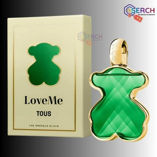 TOUS - LOVE ME THE EMERALD ELIXIR PARFUM WOMAN - 3.0 oz (90 ml)