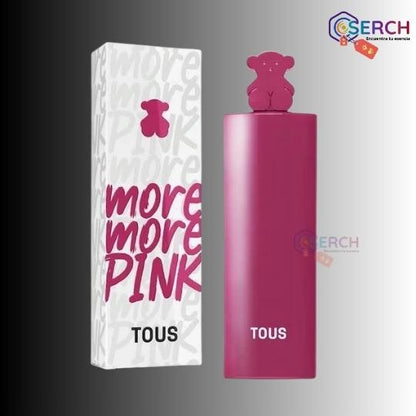 TOUS - MORE MORE PINK EDT WOMAN - 3.0 oz (90 ml)