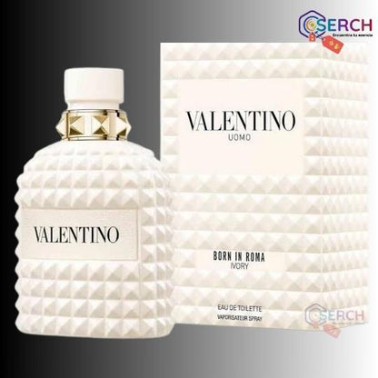 VALENTINO - UOMO BORN IN ROMA IVORY EDP MEN - 3.4 oz (100 ml)