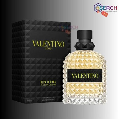 VALENTINO - UOMO BORN IN ROMA YELLOW DREAM EDT MEN - 3.4 oz (100 ml)