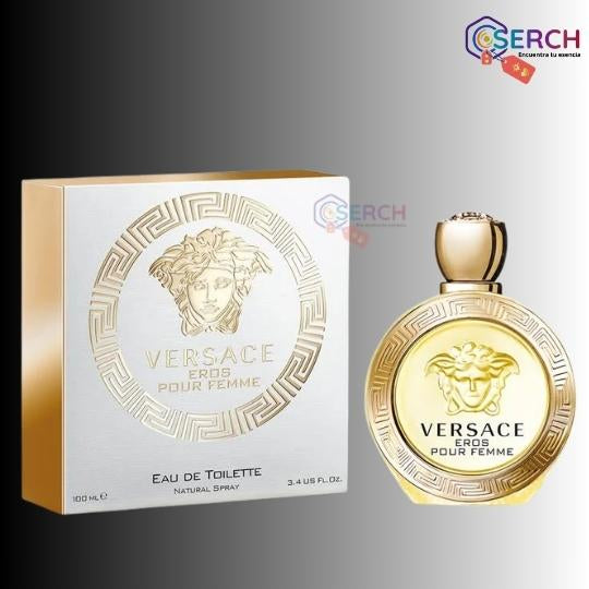 VERSACE - EROS EDT WOMAN - 3.4 oz (100 ml)