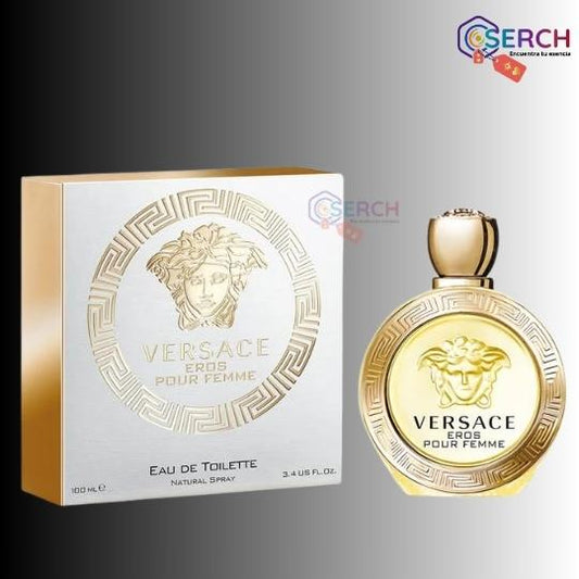 VERSACE - EROS EDT WOMAN - 3.4 oz (100 ml)