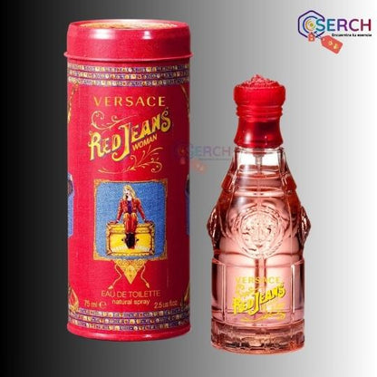 VERSACE - RED JEANS EDT WOMAN - 2.5 oz (75 ml)