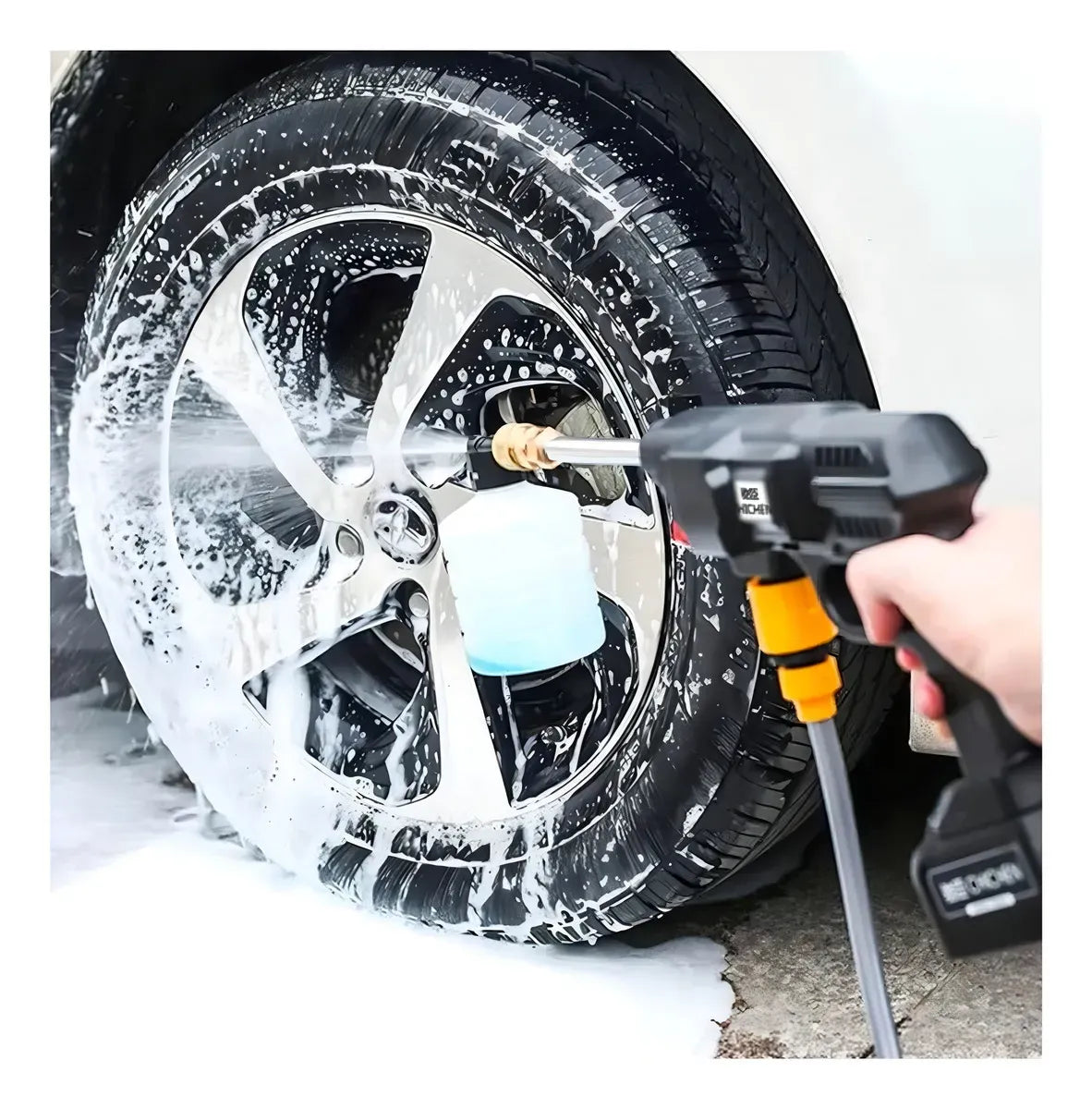 Hidrolavadora Portatil Inalambrica  - Potencia profesional, limpieza sin cables y máxima comodidad